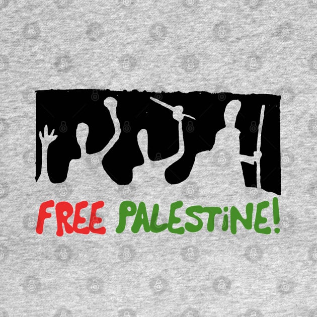 Free Palestine /// Retro Style Design by DankFutura